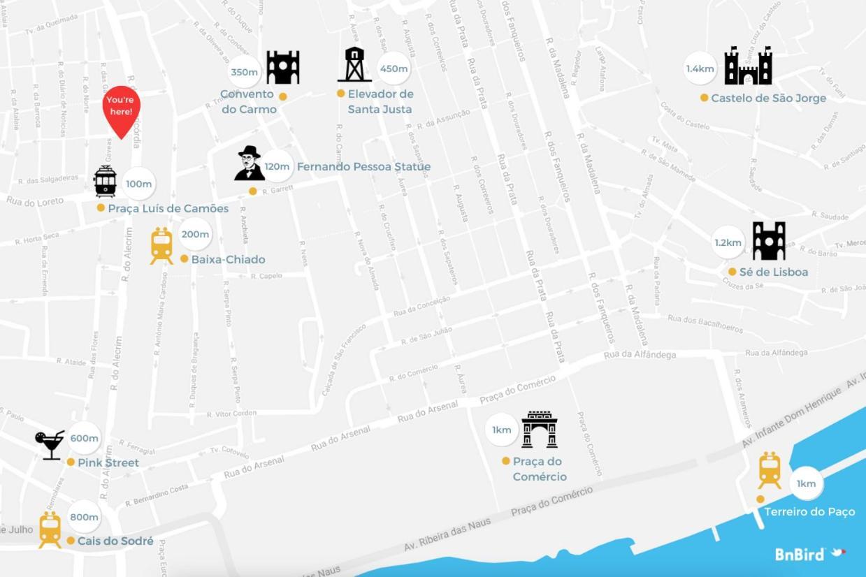 Chiado Prime Camoes Apartment リスボン エクステリア 写真
